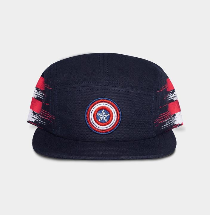 Image du produit Difuzed Captain America - Casquette 6 panneaux Shield (Taille unique)