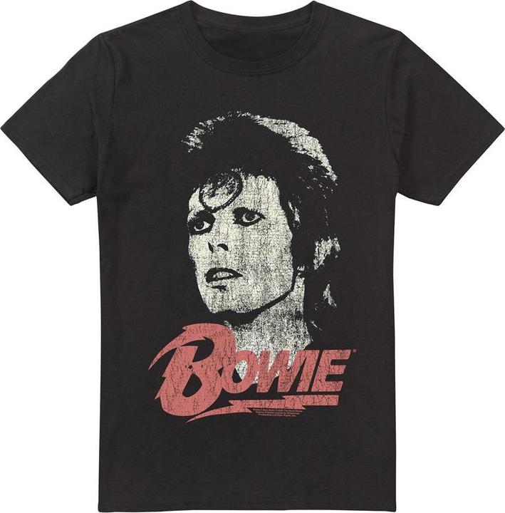Immagine prodotto David Bowie Maglietta Effetto invecchiato Uomo (S)