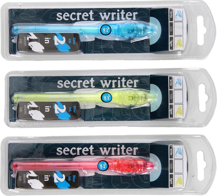 Produktbild Sombo 2 in 1 Geheim-Stift (Blau, Gelb, Rot, Assortiert, 1 x)