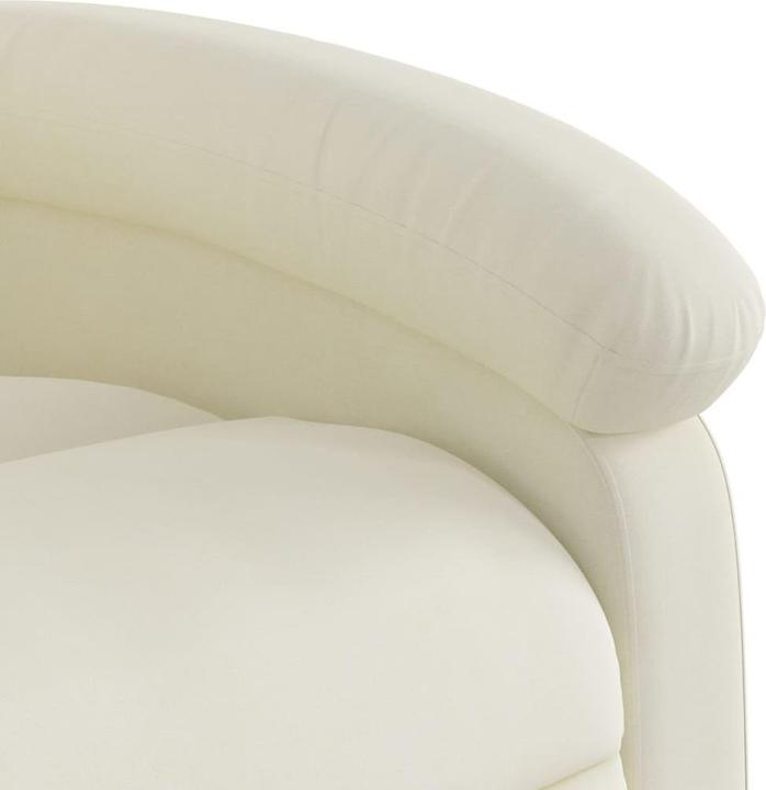 Actual product image VidaXL Massage chair with stand-up aid velvet