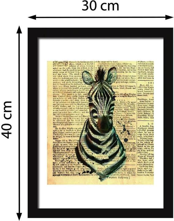 Produktbild Walplus Zebra (30 x 40 cm)