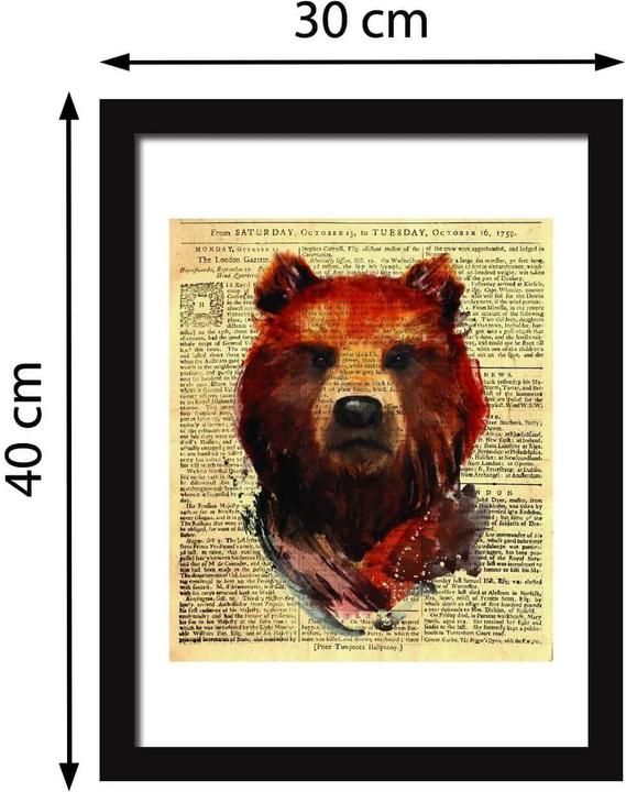 Bär (30 x 40 cm)