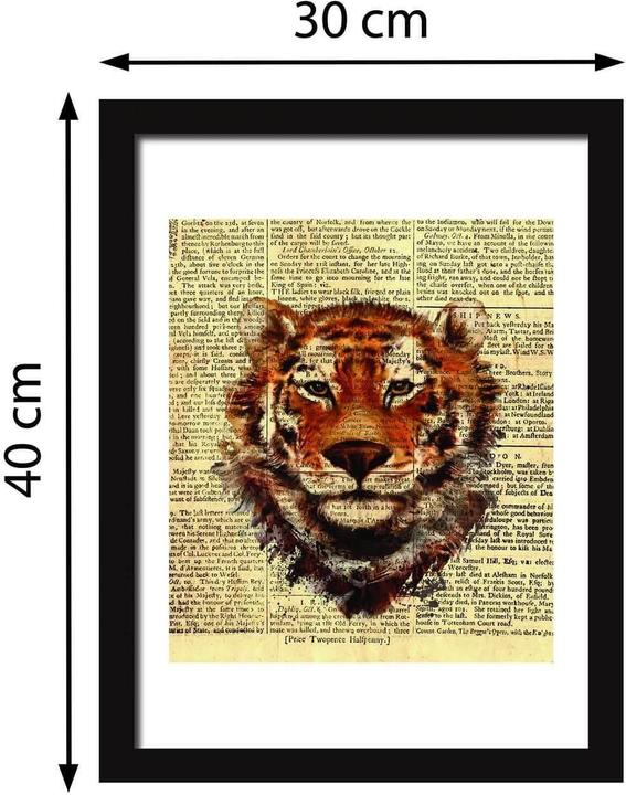 Actual product image Walplus Tiger (30 x 40 cm)