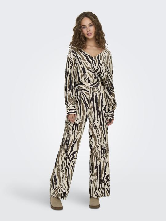 Actual product image JdY JDYTROYA Mid waist straight cut slim fit trousers Trousers (32)