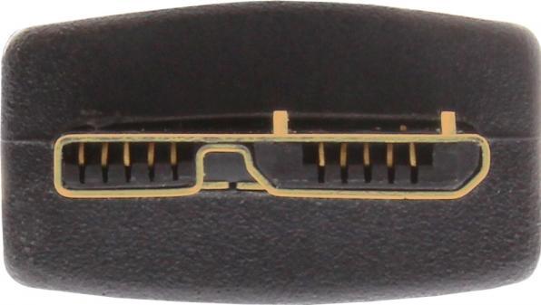Actual product image InLine USB 3.0 cable A male to Micro B male black 1.5m (1.50 m, USB 3.0)