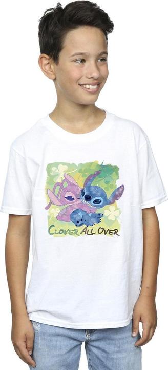 Immagine prodotto Disney Lilo And Stitch St Patrick's Day Clover Maglietta Ragazzi (140, 146)