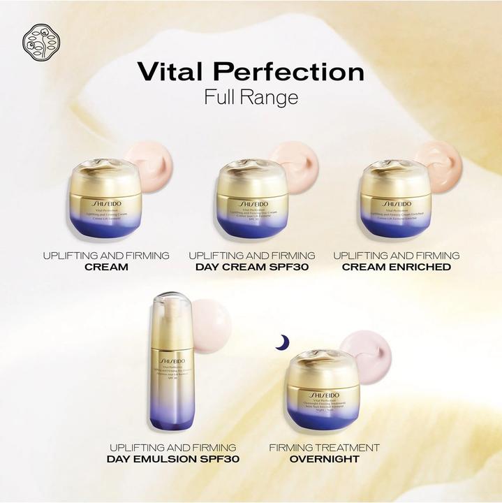 Produktbild Shiseido Vital Perfection Uplifting & Firming Day Emulsion (75 ml, Tagescreme, SPF 30)