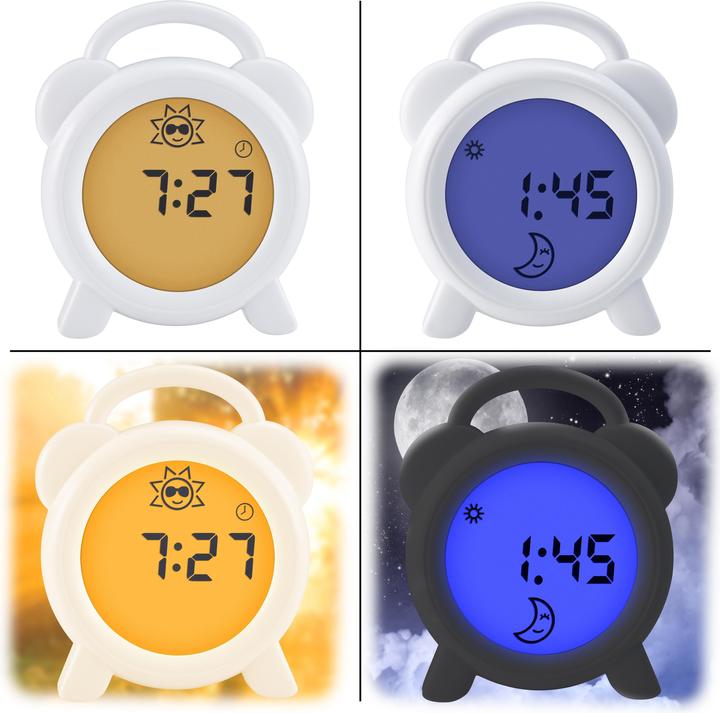 Actual product image Alecto alarm clock with night light BC-100