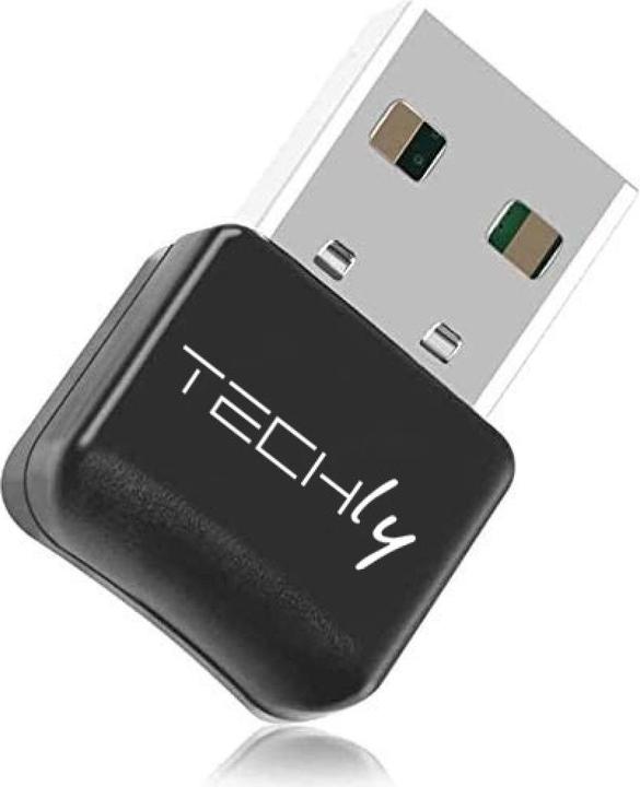 Immagine prodotto Techly Adattatore dongle USB Bluetooth 5.0 classe 2 + EDR (Trasmettitore e ricevitore)