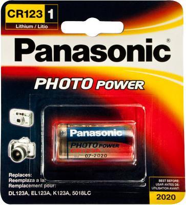 Panasonic Photo Lithium CR123 (100 Stk., CR123A)