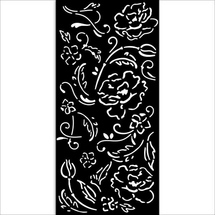 Produktbild Stamperia Schablone "Old Lace - Flowers"