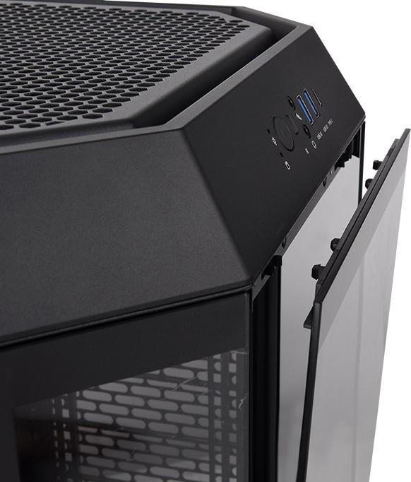 Actual product image Thermaltake The Tower 300 Black (mATX, Mini-ITX)