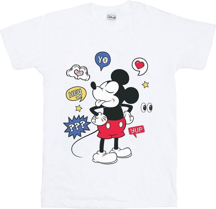 Immagine prodotto Disney Mickey Mouse Tongue Out Maglietta Uomo (L)