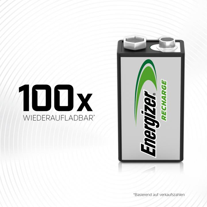 Image du produit Energizer Recharge Power Plus (1 pcs, 9V Block, 175 mAh)