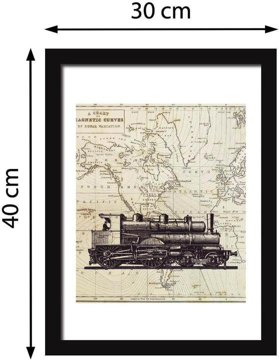 Immagine prodotto Walplus Treno (30 x 40 cm)