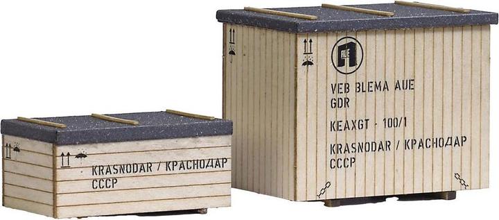 Produktbild Busch H0 Maschinenkisten Ost, 2er