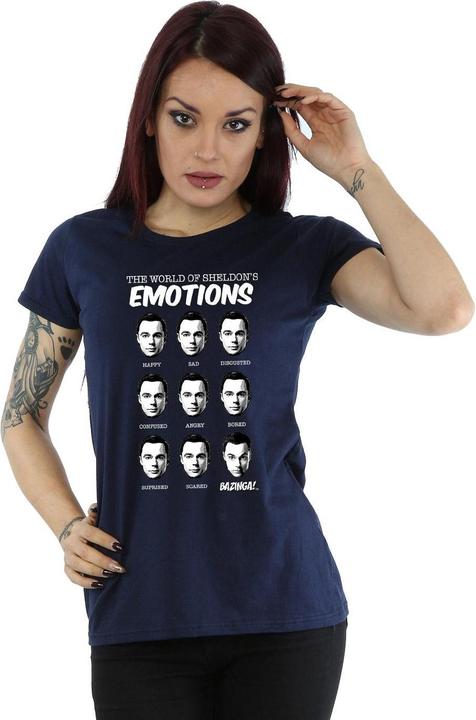 Image du produit Dam - T-shirt SHELDON EMOTIONS - Femme (XL)