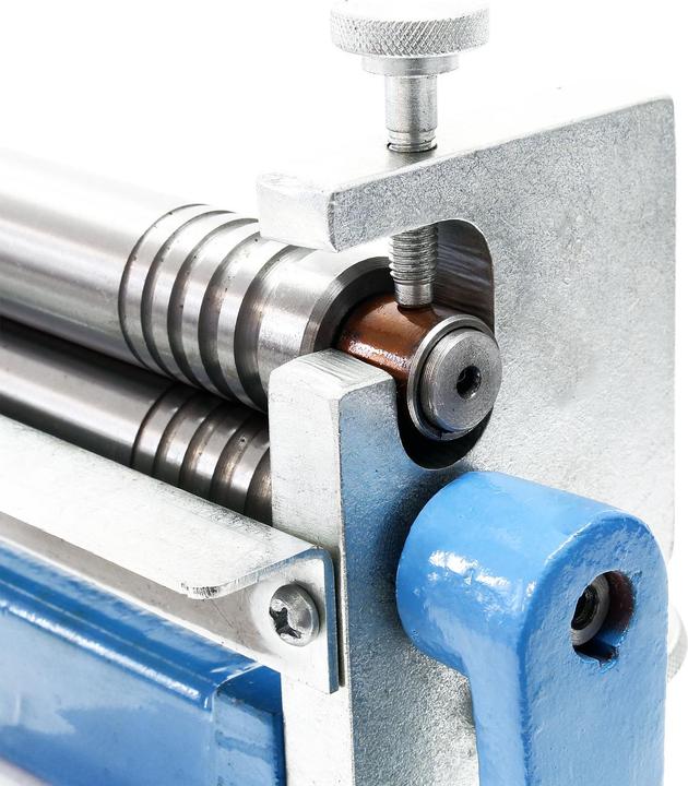 Actual product image Wiltec Three-roll round bending machine 480x150x200mm to 320mm sheet metal processing