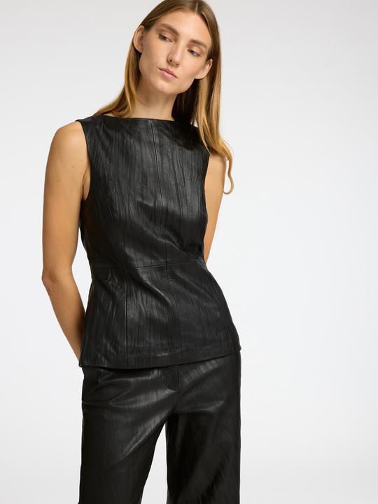 Produktbild Selected Femme Leder Oberteil (36)