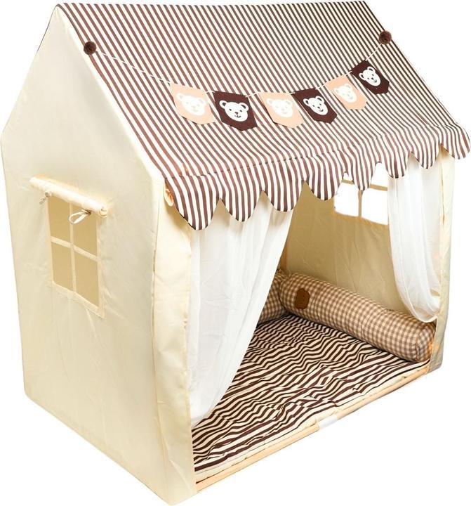 Hermex Children's playhouse children's tent house tent cosy house play hut play tent