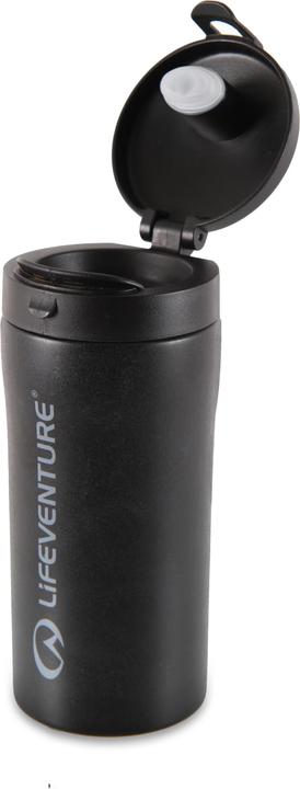 Image du produit Lifeventure Flip-Top Thermal Mug, Noir mat (0.30 l)