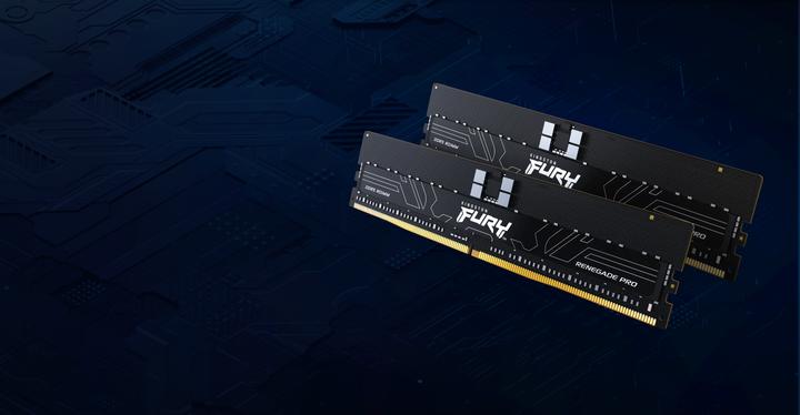 Actual product image Kingston D5 64GB 4800-36 Renegade PRO ECC K4 KFY KF548R36RBK4-64 (4 x 16GB, 4800 MHz, DDR5 RAM, DIMM)