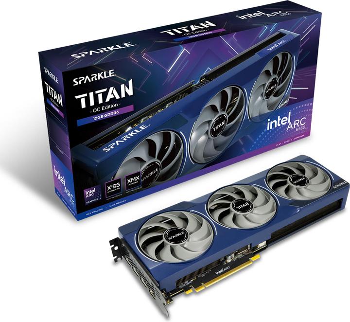 Produktbild Sparkle Intel Arc B580 Titan OC (12 GB)
