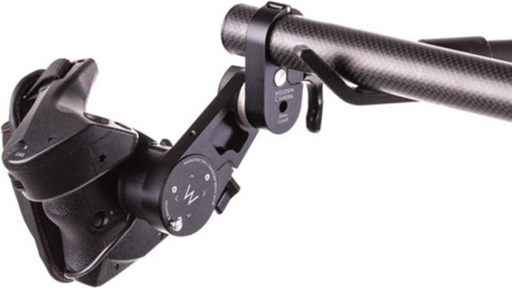 Actual product image Wooden Camera Panasonic EVA1 Handgrip Relocator (ARRI Rosette)
