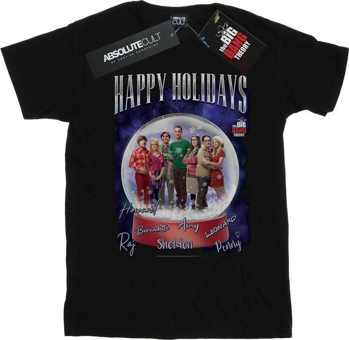 Actual product image Dam Mens Happy Holidays T-Shirt (4XL)
