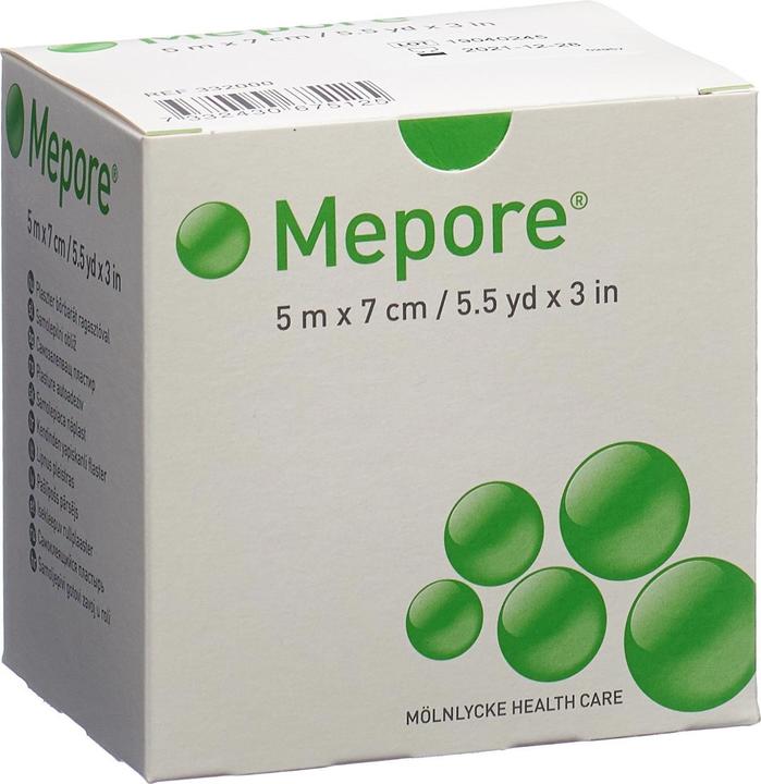 Mepore Pansement rapide 7 cm x 5 m, 1 rouleau (1 x)