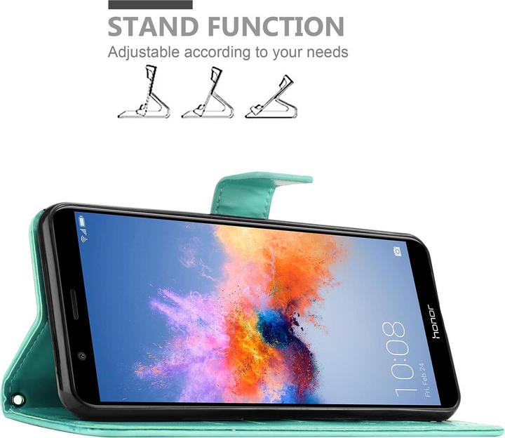 Produktbild Cadorabo Flower Book Cover (Honor 7X)