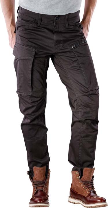 Actual product image G-Star 3D Tapered Cargo Pant Rovic Zip raven (W38/L34)