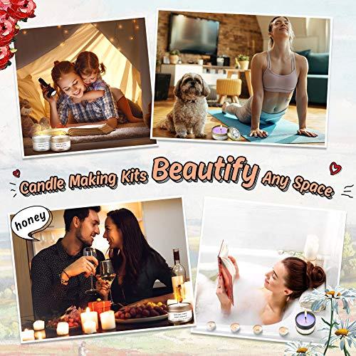 Actual product image Popolic Candle making kit