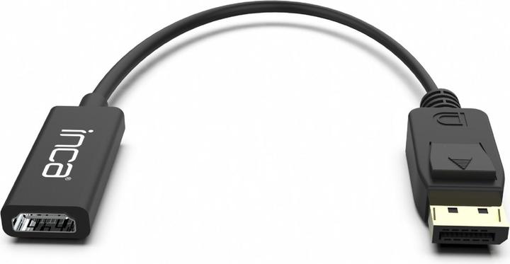 Produktbild Inca Adapter DisplayPort IDPH-07 1.4 > HDMI, 4K, 0.2m retail (20 cm)