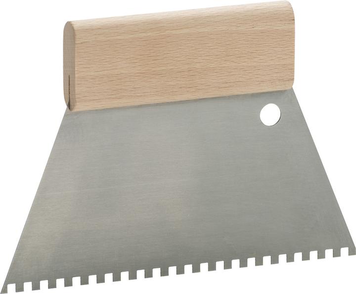 Actual product image kwb 032814 Toothed spatula (1.28 cm)