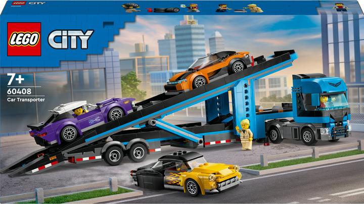 Produktbild LEGO Autotransporter mit Sportwagen (60408, LEGO City)