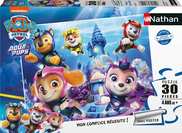 Actual product image Nathan Paw Patrol - Underwater Mission (30 pieces)
