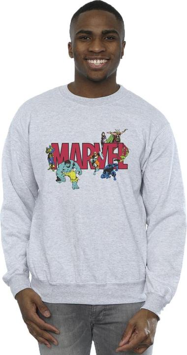 Image du produit - Sweat COMICS CHARACTERS - Homme (M)