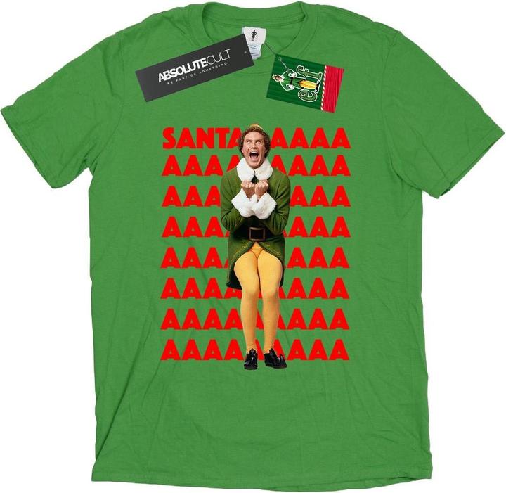 Produktbild Elf Buddy Santa Scream TShirt (M)