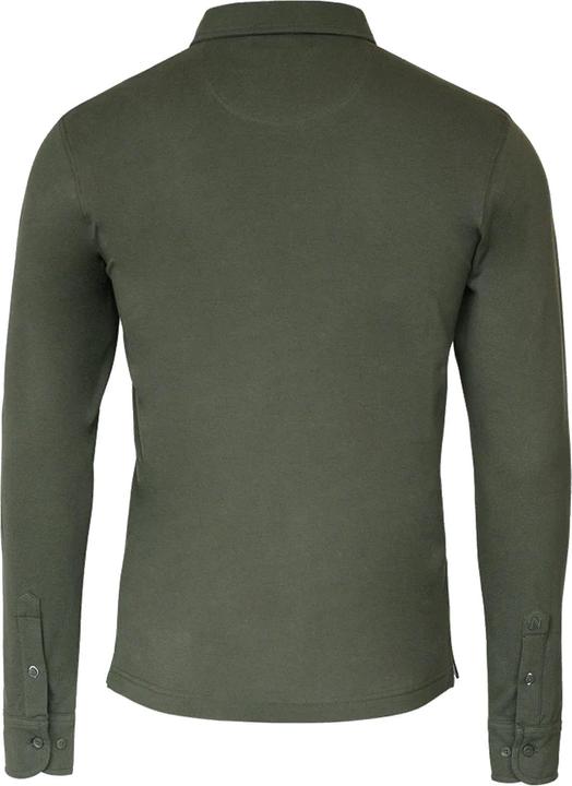 Actual product image Carlington Deluxe Long Sleeve Polo Shirt (XXL)