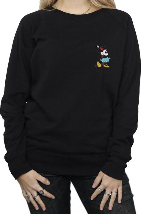 Actual product image Disney Womens/Ladies Minnie Mouse Kick Chest Sweatshirt (XL)