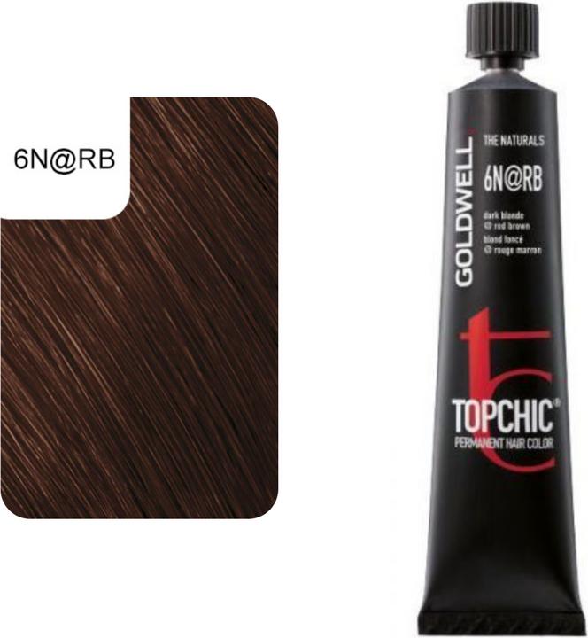 Produktbild Goldwell Topchic Elumenated (6N@RB - dunkelblond elumenated rot braun)
