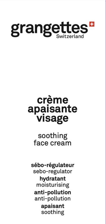 Produktbild Grangettes beruhigende gesichtscreme (30 ml, Nachtcreme)