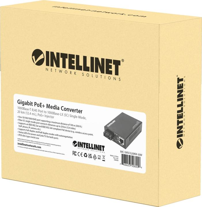 Immagine prodotto Intellinet Convertitore di media (Media converter)