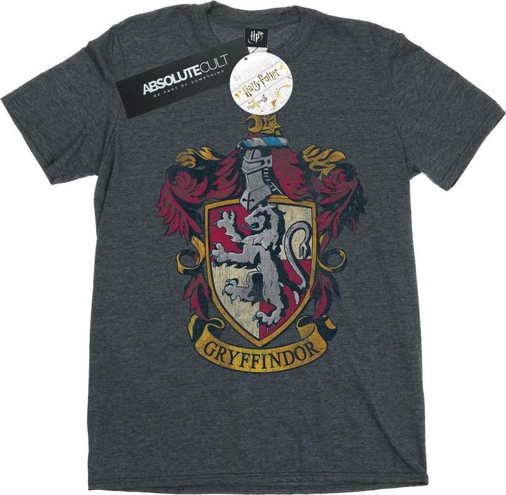 Produktbild Gryffindor Distressed Crest TShirt (L)