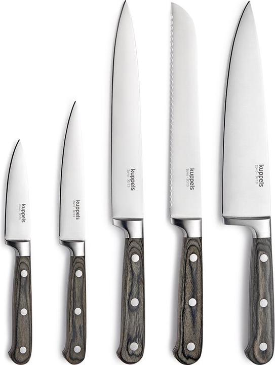 Actual product image Kuppels ZORRO knife block 5-piece