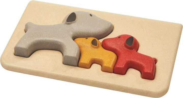 Actual product image Plantoys dog puzzle (3 pieces)