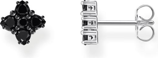 Image du produit Thomas Sabo Boucles d'oreilles en forme de quadrilatère (Argent sterling 925, Noirci)
