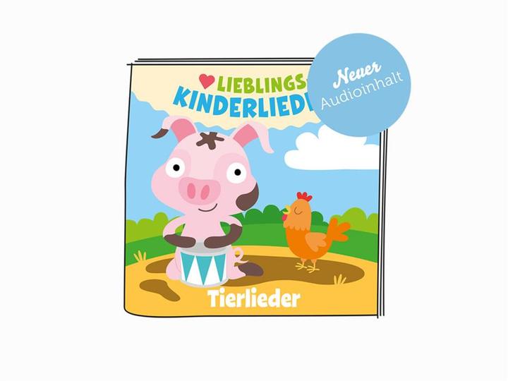 Productafbeelding Tonies Favoriete kinderliedjes - Dierenliedjes (Herlancering) (Duits)