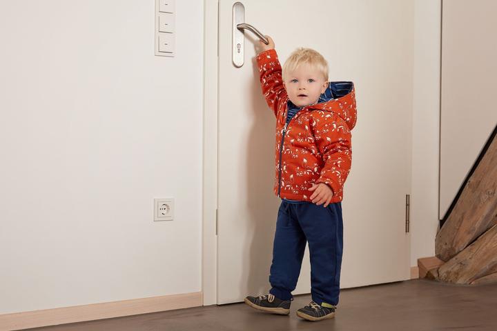 Produktbild loud + proud Kinder Outdoorjacke gefüttert Terracotta (80)